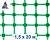 Заборная решетка ЗР-15/1,5/20   20*20 (метражом) h1,5м